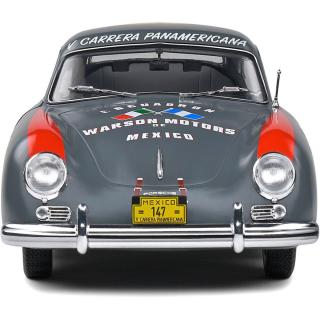 PORSCHE 356A #147  PANAMERICANA 1954 GREY S1802807 Solido 1:18 Metallmodell